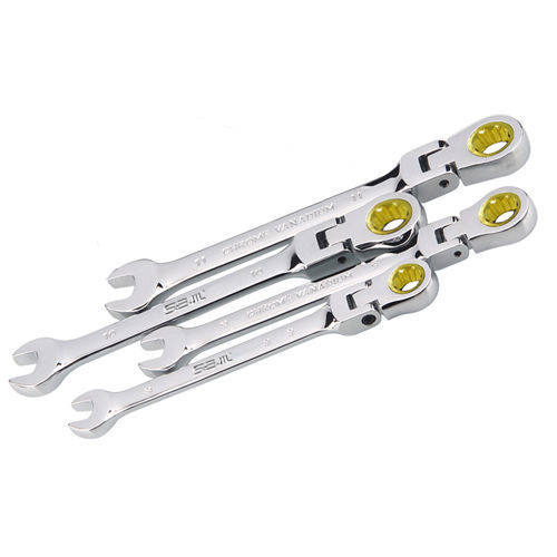 Picture of 10mm Flexible Ratcheting Combination Wrench (Gold)