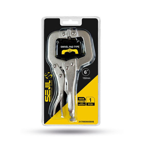 Picture of 6" C-Type Clamp Locking Pliers (Swivel Pad)